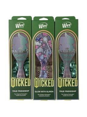 Wet Brush Wicked Collection Detangler Brush Glow With Glinda True Friendship